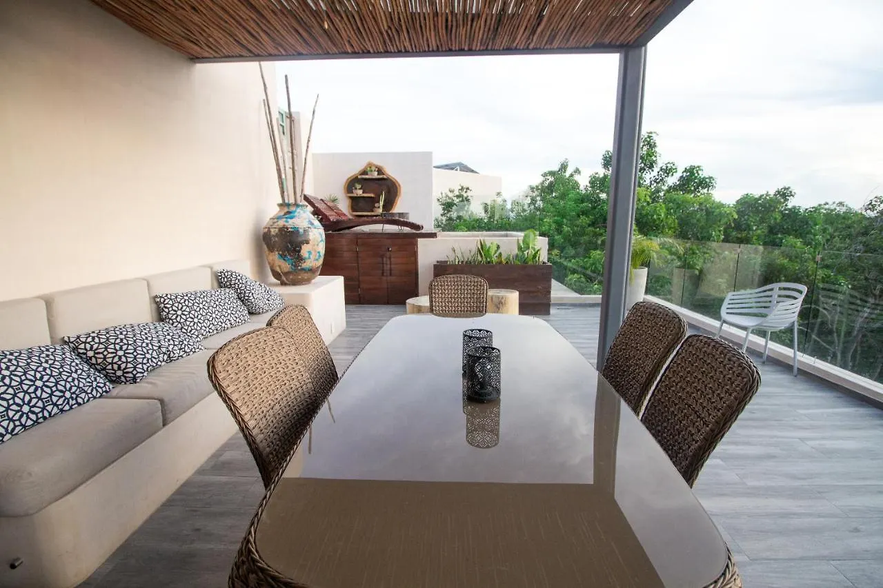 Kataleya Tulum By Zaazil - New Luxury Penthouse Up To 10 People, 3-Level, 3240 Sqft , Private Pool, Terrace And Roof Top In Luum Zama In The Jungle 0*,  Μεξικό